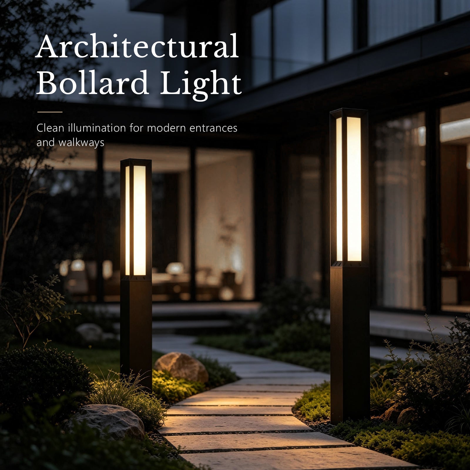 RIRZ PILLAR | Modern Architectural Bollard Light