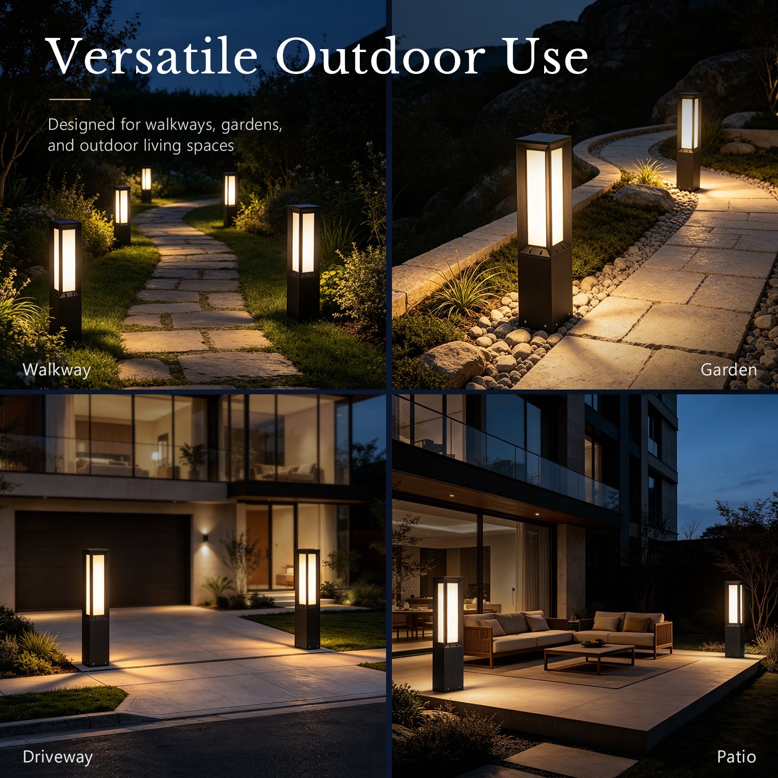 RIRZ LINEA | Modern Solar Pathway Light