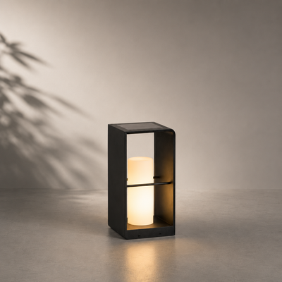 RIRZ AXIS | Modern Solar Outdoor Floor Lamp
