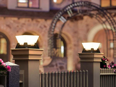 RIRZ NOVA | Modern Solar Post Light