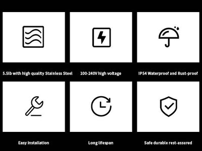 RIRZ NOVA | Modern Solar Post Light
