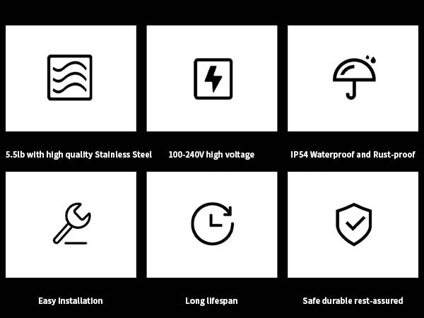 RIRZ NOVA | Modern Solar Post Light