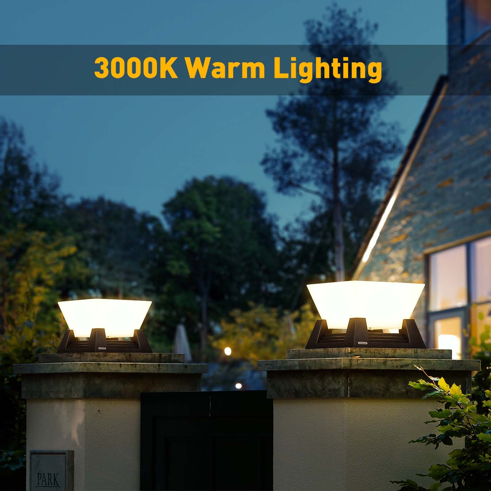 RIRZ NOVA | Modern Solar Post Light
