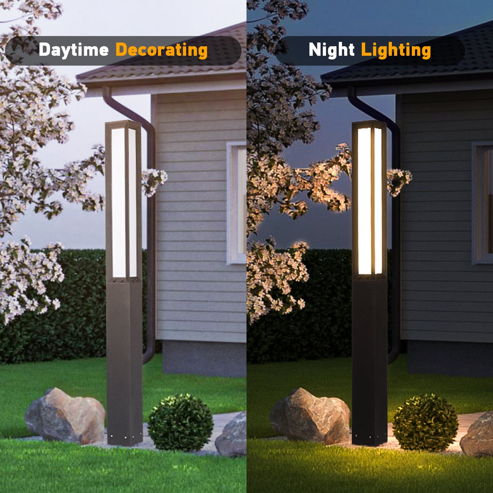 RIRZ PILLAR | Modern Architectural Bollard Light
