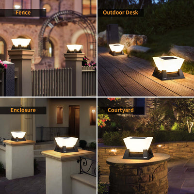 RIRZ NOVA | Modern Solar Post Light
