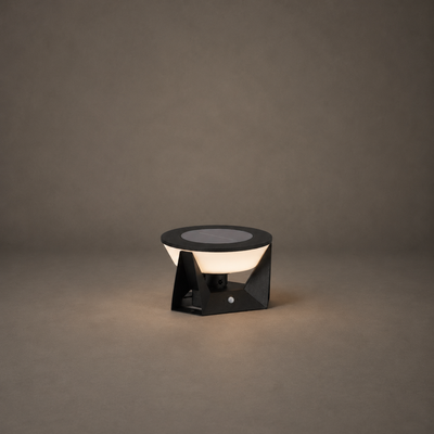 RIRZ COVE | Modern Solar Outdoor Floor Lamp