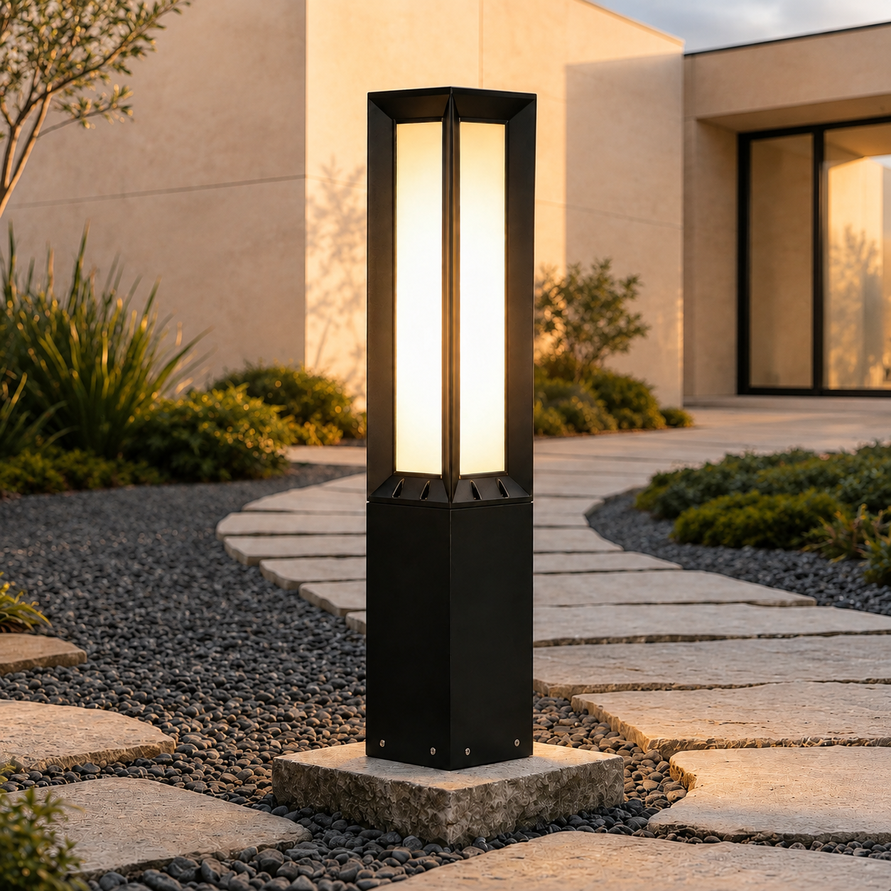 RIRZ LINEA | Modern Solar Pathway Light