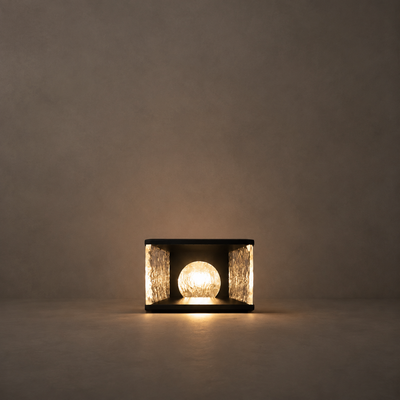 RIRZ LUCENT | Modern Solar Glass Post Light