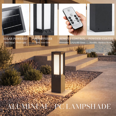 RIRZ LINEA | Modern Solar Pathway Light