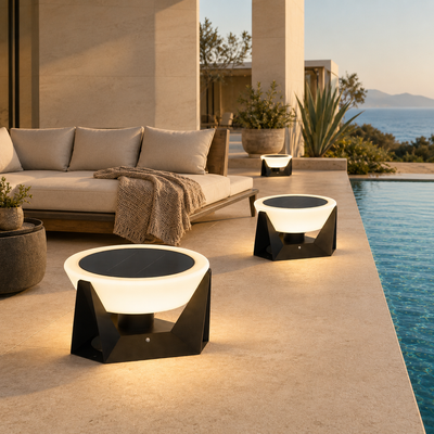 RIRZ HALO | Modern Solar Outdoor Lamp