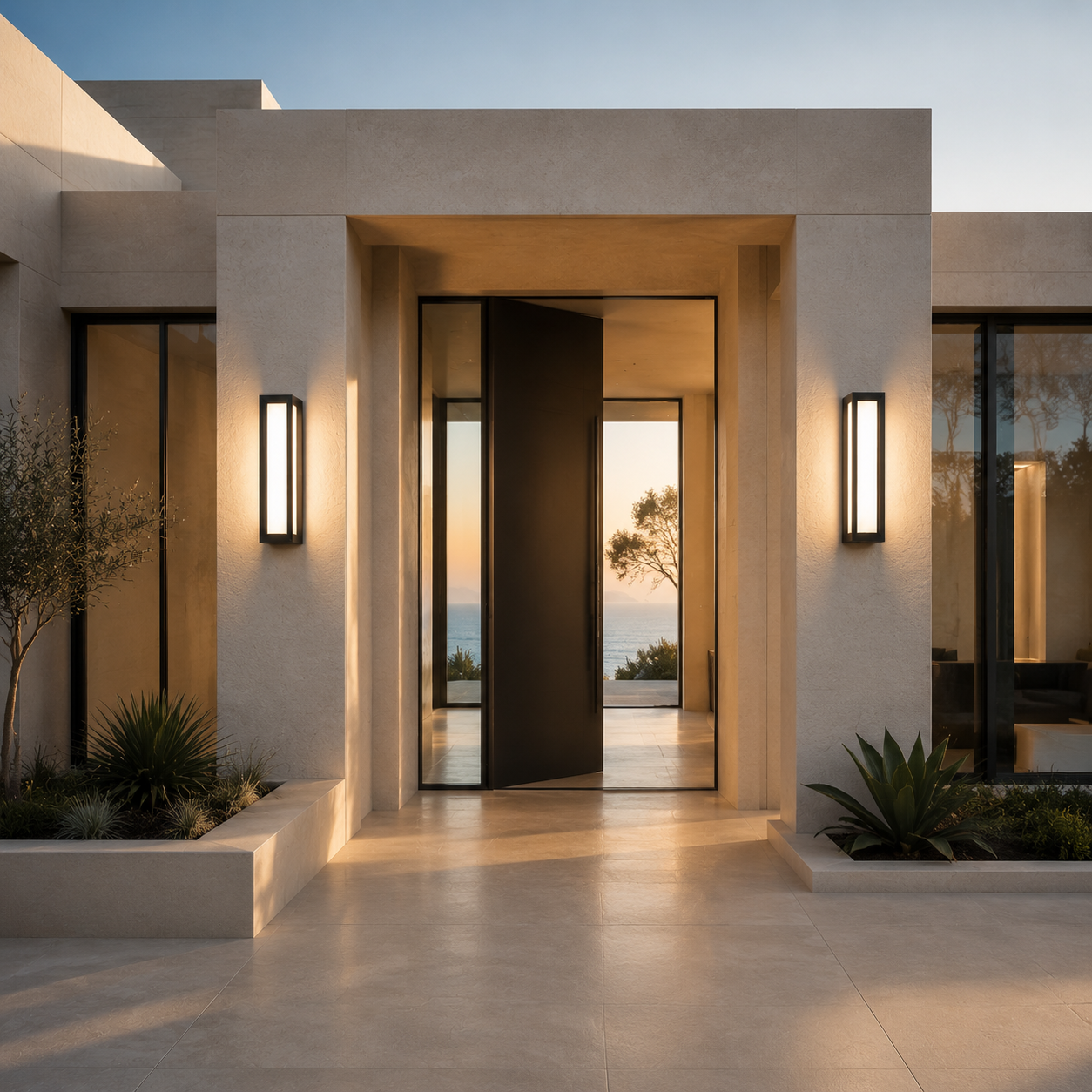 RIRZ PORTAL | Modern Wired Outdoor Wall Light
