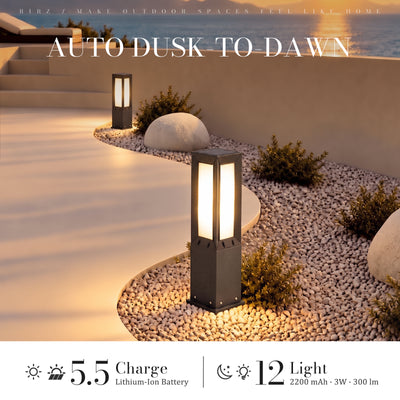 RIRZ LINEA | Modern Solar Pathway Light