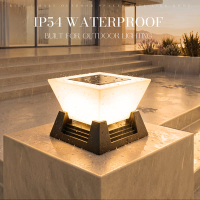 RIRZ NOVA | Modern Solar Post Light