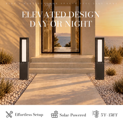 RIRZ LINEA | Modern Solar Pathway Light
