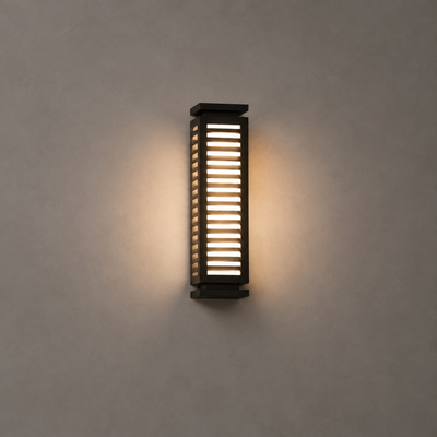RIRZ LOUVER | Modern Wired Outdoor Wall Light