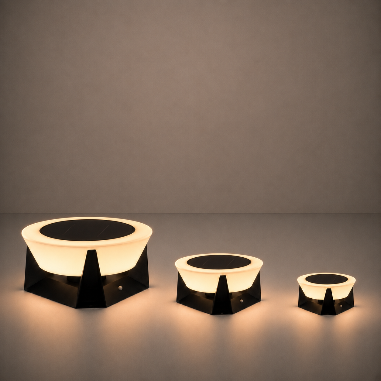 RIRZ HALO | Modern Solar Outdoor Lamp