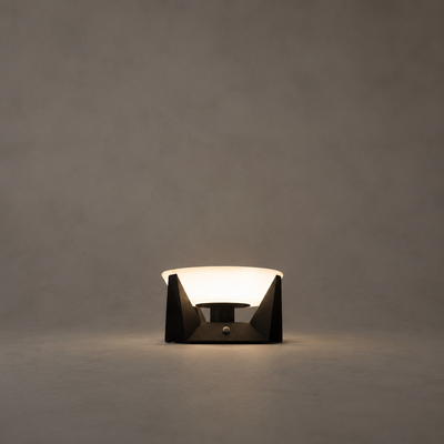 RIRZ HALO | Modern Solar Outdoor Post Light