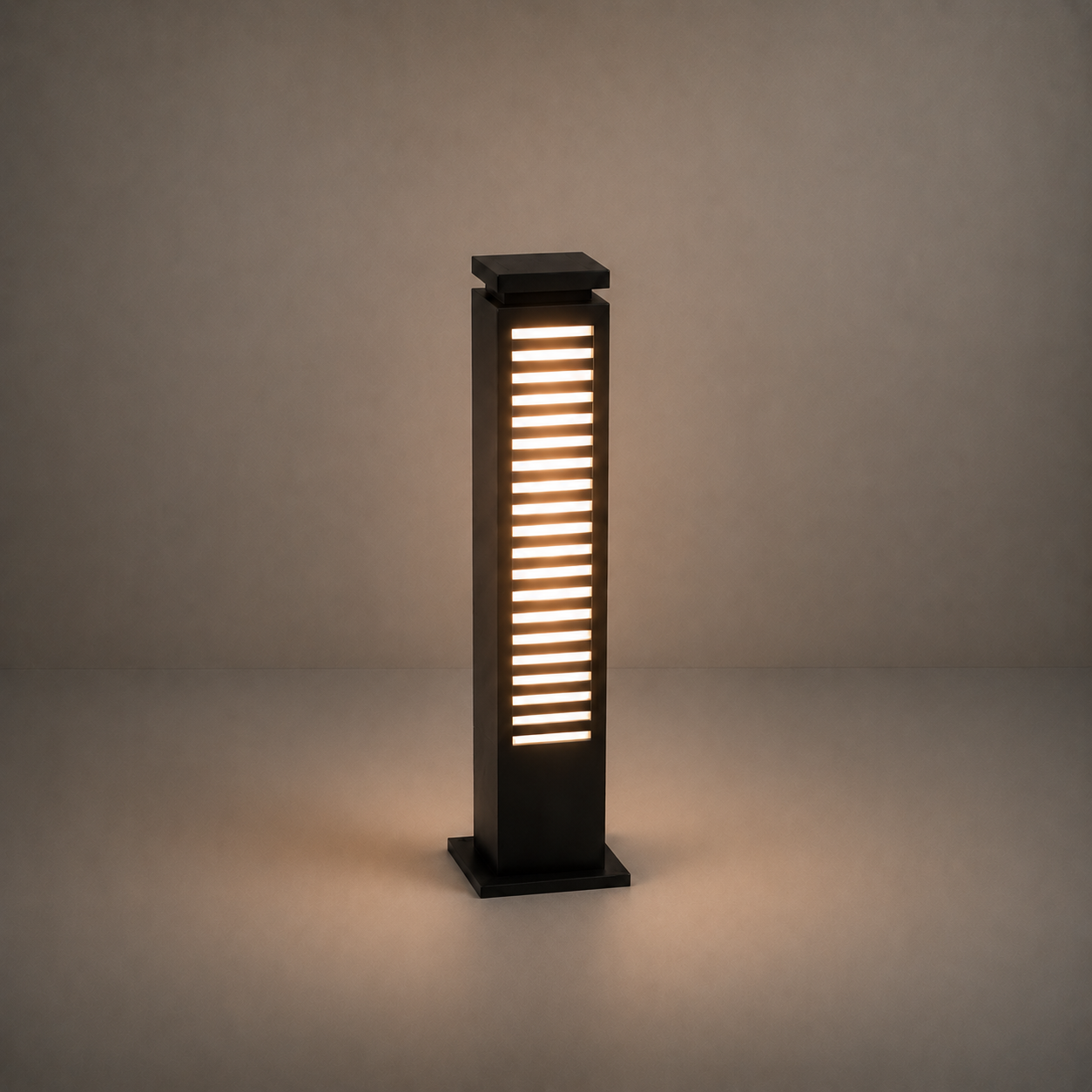 RIRZ BEACON | 27.6" Modern Wired Outdoor Bollard Light