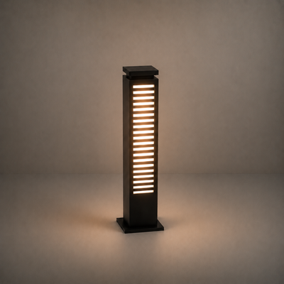 RIRZ BEACON | 27.6" Modern Wired Outdoor Bollard Light