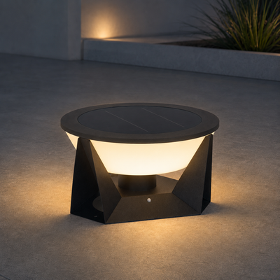 RIRZ HALO | Modern Solar Outdoor Lamp