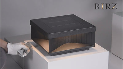 RIRZ RIBBED | Modern Wired Outdoor Post Light