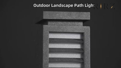 RIRZ BEACON | 27.6" Modern Wired Outdoor Bollard Light