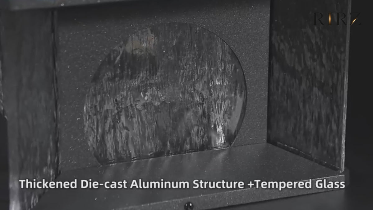 RIRZ LUCENT | Modern Solar Glass Post Light