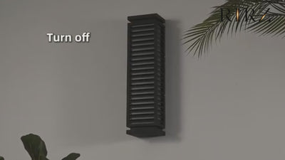 RIRZ LOUVER | Modern Wired Outdoor Wall Light